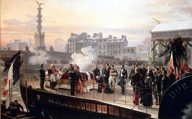 8 DICEMBRE 1840: TRASBORDO DELLE CENERI DELL'IMPERATORE A CHERBOURG