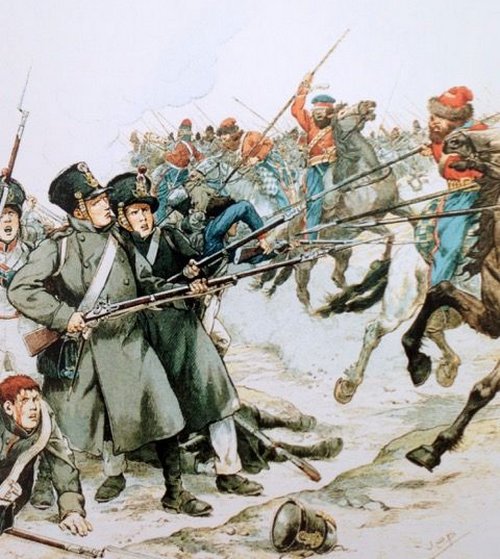 10 FÉVRIER 1814 : CAMPAGNE DE FRANCE - LES MARIES-LOUISES À CHAMPAUBERT