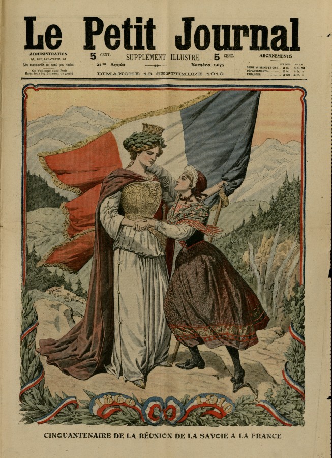 24 MARS 1860 : LE COMTÉ DE NICE ET LE DUCHÉ DE SAVOIE SONT CÉDÉS À LA FRANCE