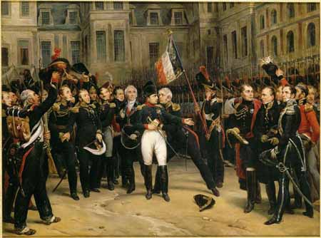 20 AVRIL 1814 : ADIEUX DE FONTAINEBLEAU