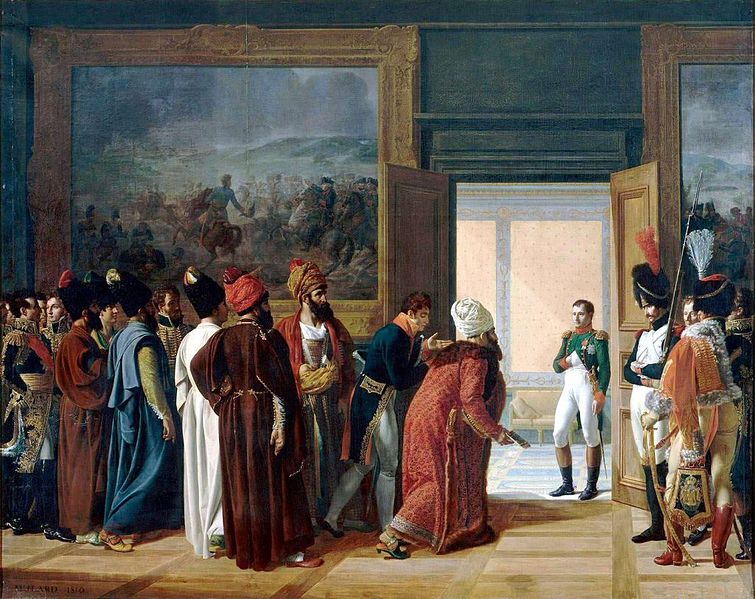 27 APRILE 1807: NAPOLEONE RICEVE AL CASTELLO DI FINKENSTEIN L'AMBASCIATORE DI PERSIA
