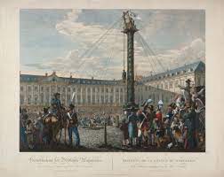 8 AVRIL 1814 : LA STATUE DE NAPOLÉON EST DESCENDUE DE LA COLONNE VENDÔME