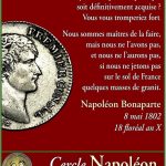8 MAI 1802 : NAPOLÉON ET LES MASSES DE GRANIT